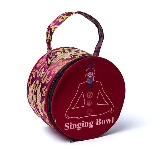 Set de bols chantants chakra avec housse -- ±2925g