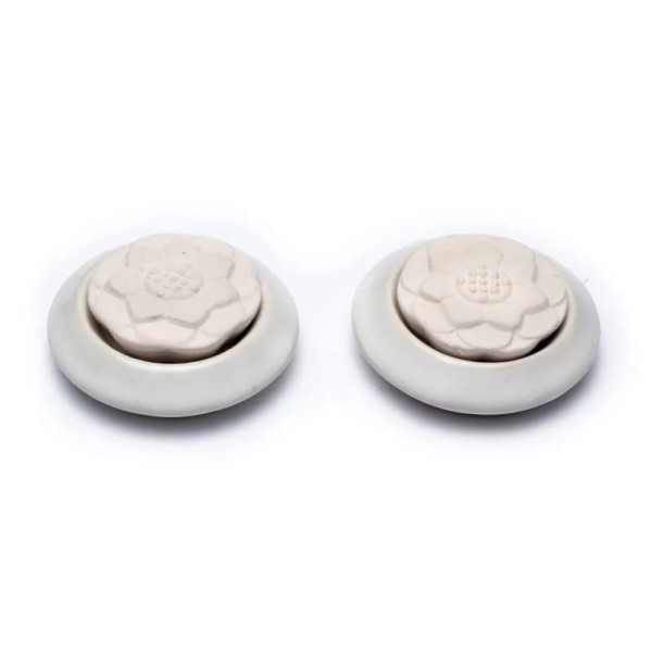 Diffuseur en pierre aromatique lotus blanche -- 7.5cm