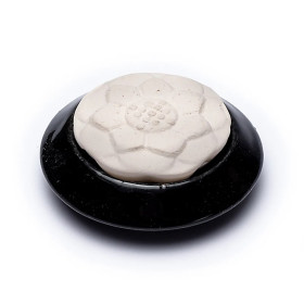 Diffuseur en pierre aromatique lotus noire -- 7.5cm