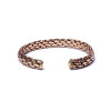 Bracelet chaîne couleur bronze -- 6.5cm