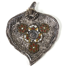 Brûleur de cône d'encens Ganesh -- 11x9 cm