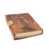 Carnet de note Déesse & Arbre de Vie avec couverture en cuir synthétique -- 250g； 18x13 cm