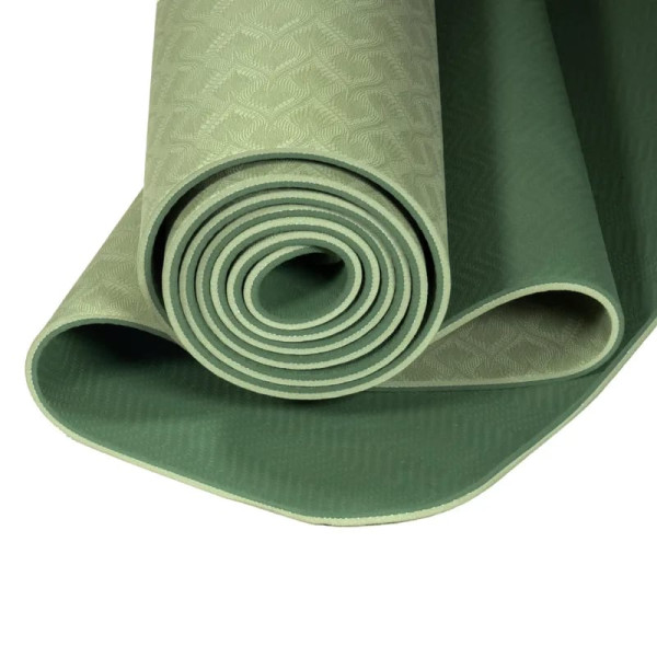 Yogi & Yogini Premium tapis de Yoga TPE  vert
