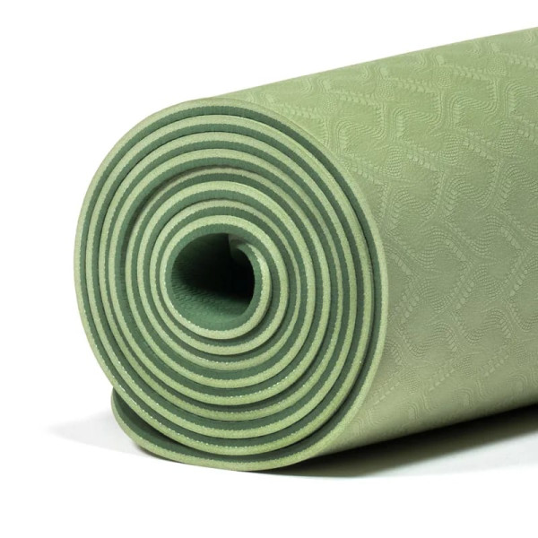 Yogi & Yogini Premium tapis de Yoga TPE  vert
