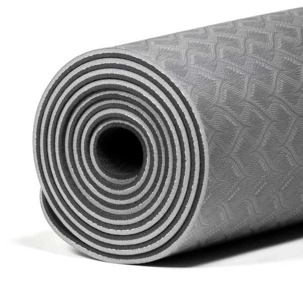 Yogi & Yogini Premium tapis de Yoga TPE anthracite -- 950 g