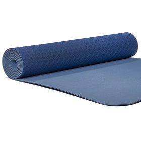 Yogi & Yogini Premium tapis de Yoga TPE bleu