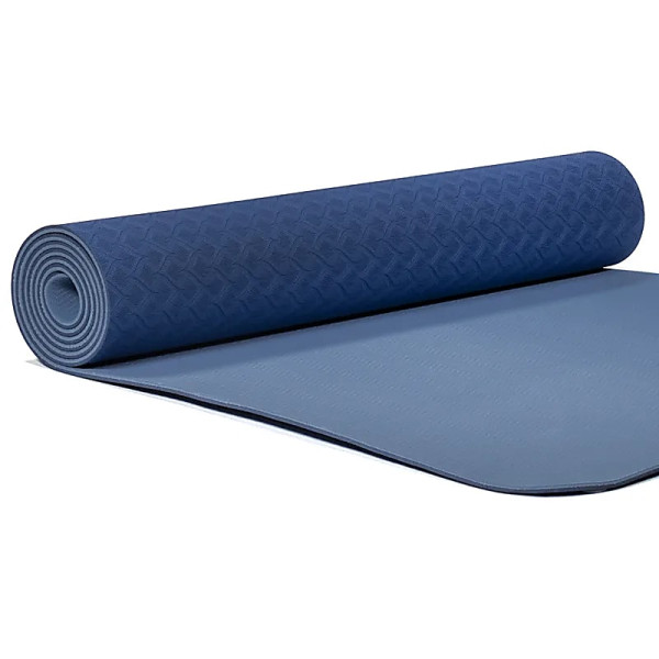 Yogi & Yogini Premium tapis de Yoga TPE bleu