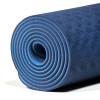 Yogi & Yogini Premium tapis de Yoga TPE bleu