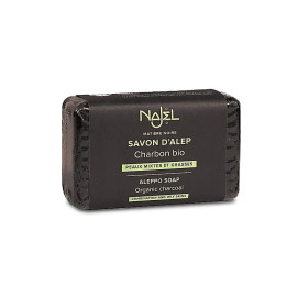 Najel savon d'Alep au charbon de bois bio -- 100 g