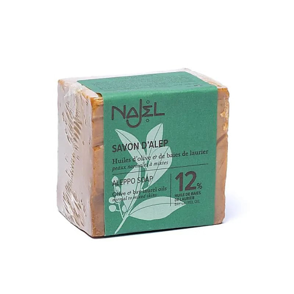 Savon d'Alep Najel 12% -- 180 g