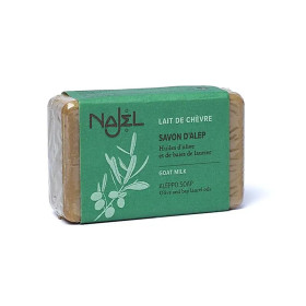 Najel Savon d'Alep au lait de chèvre -- 100g