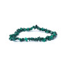 Bracelet élastique chips de malachite -- ±0.4cm