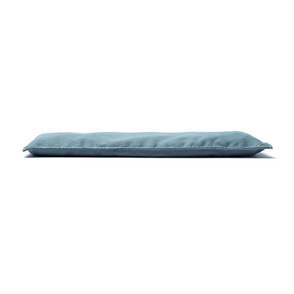 Coussin pour les yeux camomille aux graines de lin bio vert foncé -- 140 g； 22x8 cm