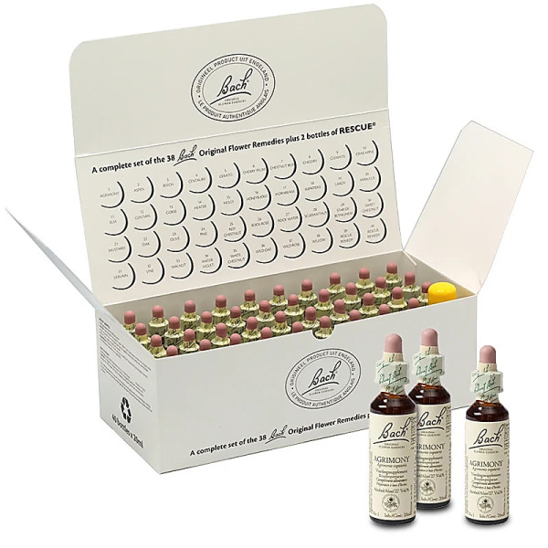 SET Fleurs Bach dans une boîte en carton -- 20 ml