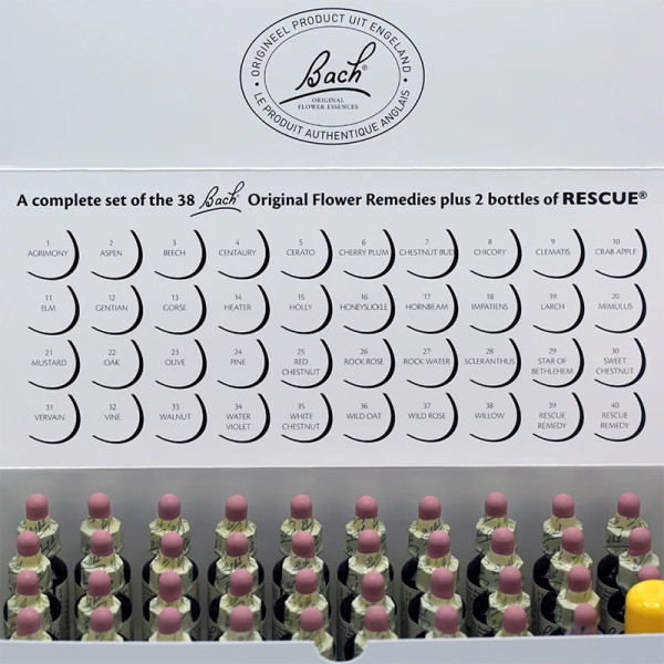 SET Fleurs Bach dans une boîte en carton -- 20 ml