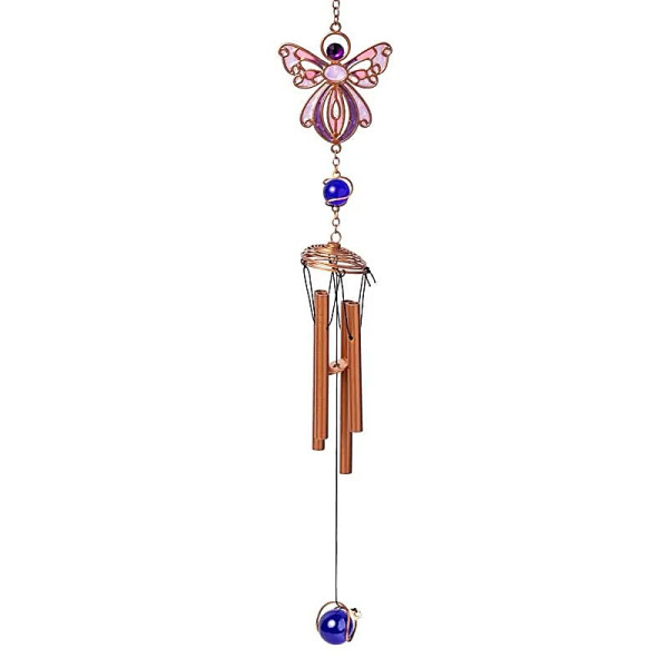 Carillon ange rose -- ±50cm