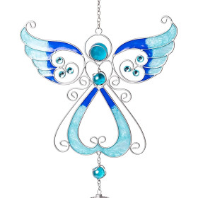 Carillon ange bleu -- ±75cm
