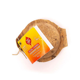 Savon Holy Lama en feuille de palmier Chakra sacré -- 100g