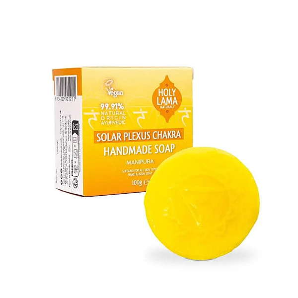 Holy Lama savon chakra plexus solaire -- 100 g