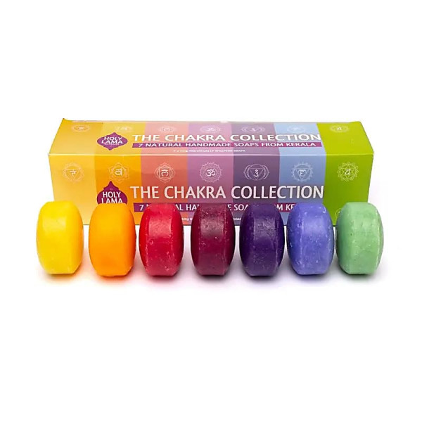 Holy Lama  savons 7 chakras -- 7x50 g