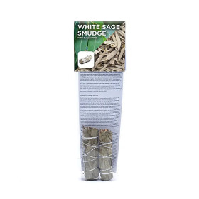 Smudge de sauge blanche à Eucalyptus S set de 2 -- ±10-11cm； ±25-35g