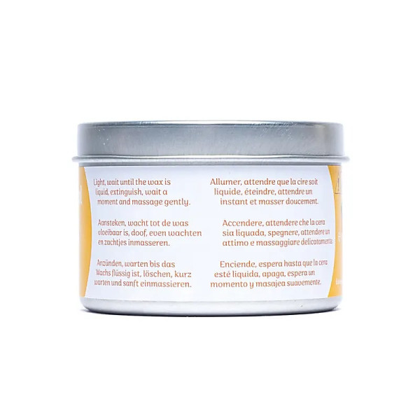 Bougie de massage bio santal & fleur d'oranger -- 100ml