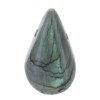 Pendentif Goutte Pierre Percée - Labradorite