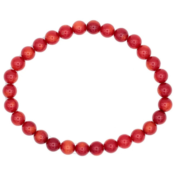 Bracelet Corail Bambou -- ±0.6cm