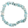 Bracelet en larimar -- ±0.6cm