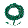 Mala aspect malachite (synthétique) 108 perles -- 0,8 cm