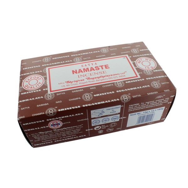 Encens Nag Champa Satya - Namaste - 15 grs