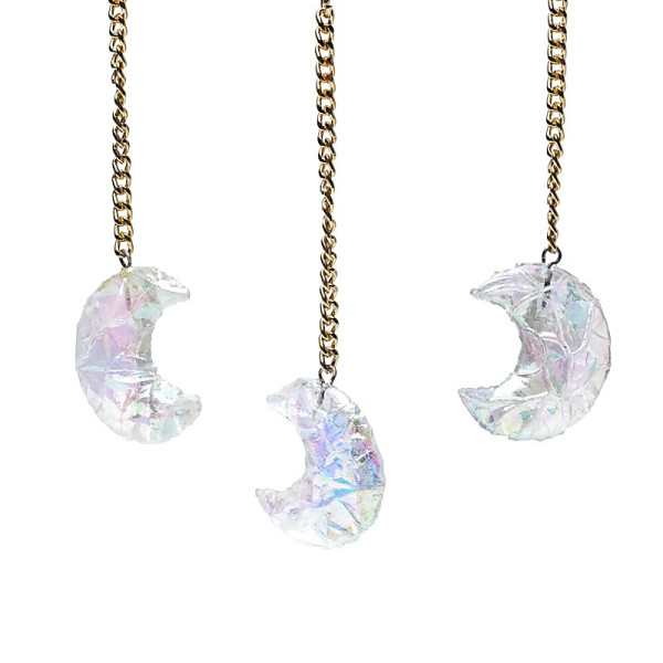 Pendentif fenêtre Croissant de lunes -- ± 38x18cm