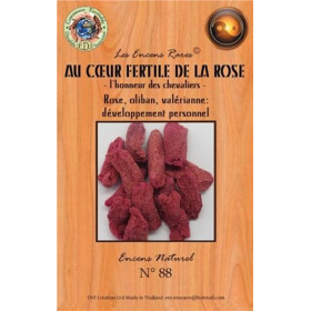 Encens Au cur fertile de la rose 25 g