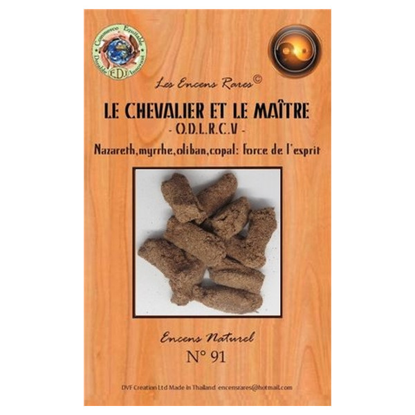 Encens Le chevalier et le maître 25 g