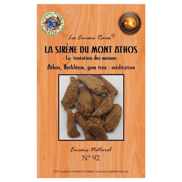 Encens La sirène du mont Athos 25 g