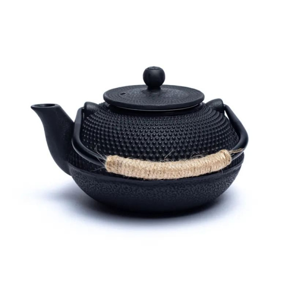 Théière Tetsukyusu émaillée 0,6 litre noir