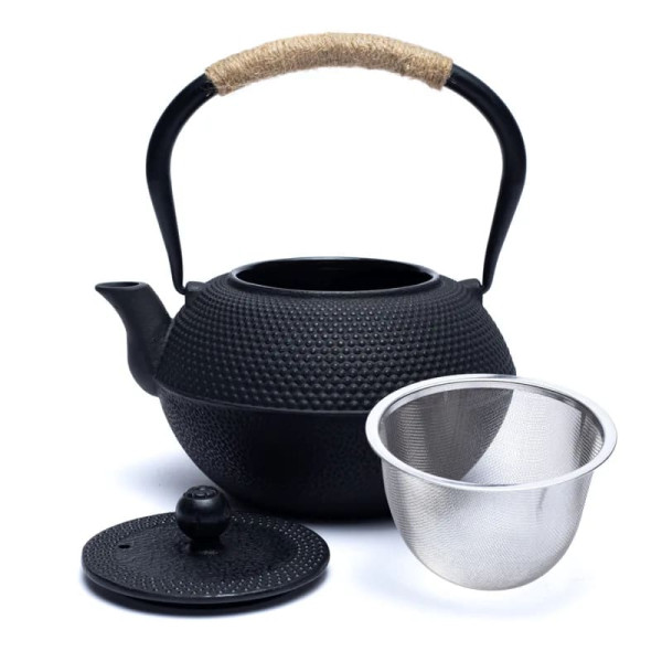 Théière émaillée Tetsukyusu 1,2 litre noir