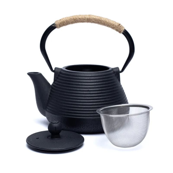 Théière émaillée Tetsukyusu 1,0 litre noir