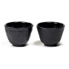 Set de 4 tasses à thé émaillées de style japonais -- 65 ml； 5x6.5cm
