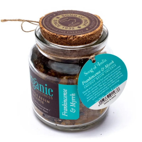 Encens Résine Smudge Encens et Myrrhe -- 100 g
