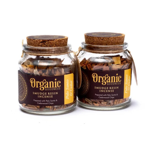 Encens Résine Smudge Palo Santo & Cèdre  -- 40g