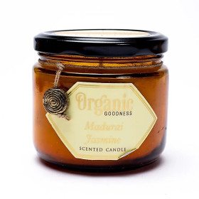 Organic Goodness Bougie en cire de Jasmin -- 200G