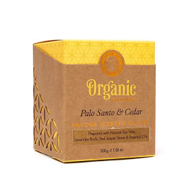 Bougie parfumée  Goodness Bio  Palo Santo & Cèdre -- 200g