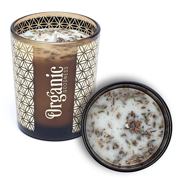 Bougie parfumée  Goodness Bio Sauge & Lavande -- 200g