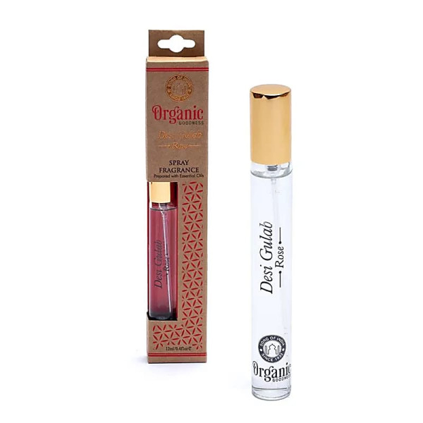 Gulab Desi parfum d'ambiance Spray à la Rose  -- 12ml