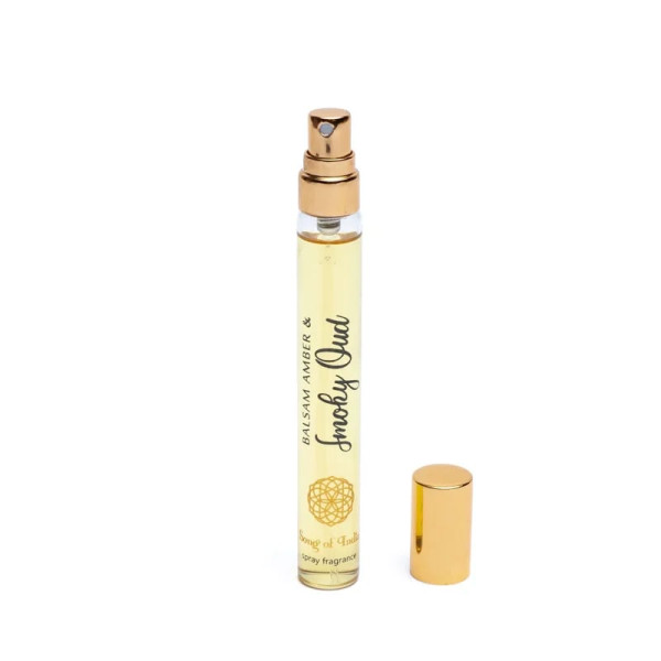Spray d'ambiance Oud fumé & ambre baumier-- 12ml