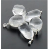 Pendentif pierre roulée - Cristal roche