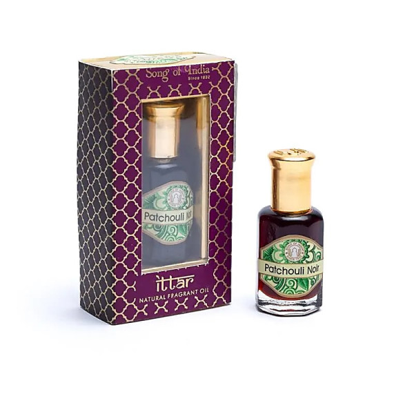 Huile parfumée ayurvédique au Patchouli noir -- 10 ml