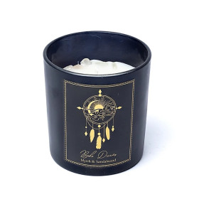 Bougie d'intention Boho Dreams en verre -- 120g
