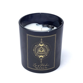 Bougie d'intention Eye of providence en verre -- 120g